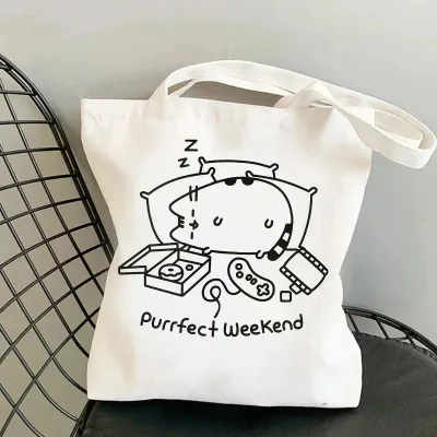 Fashion Portable Promotional Canvas Tote Bag