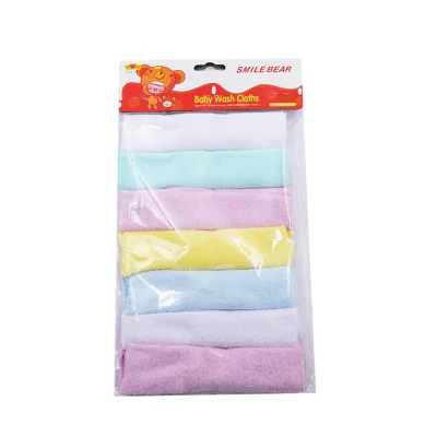 Toddlers & Infants  Baby Skin-friendly 7pcs Baby Bib Set