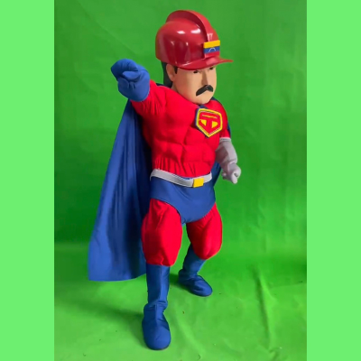 Customized Popular Funtoys Walking Muscle Men Mascot Costume Cartoon Animal Character Mascot Costume for Adults