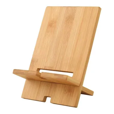 Wooden Phone Stand, Simple & Creative Solid Wood Phone Holder