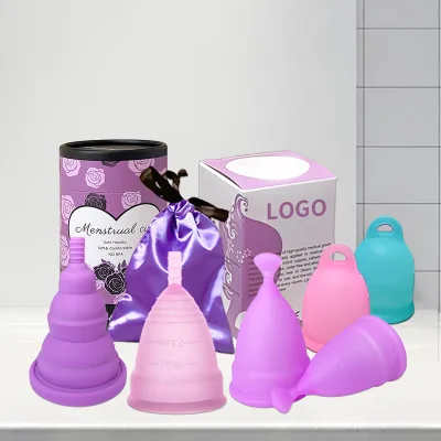 High Quality Soft Silicone Menstrual Cup Eco-Friendly and Reusable Disc for Women Comfortable Lady Menstrual Cup