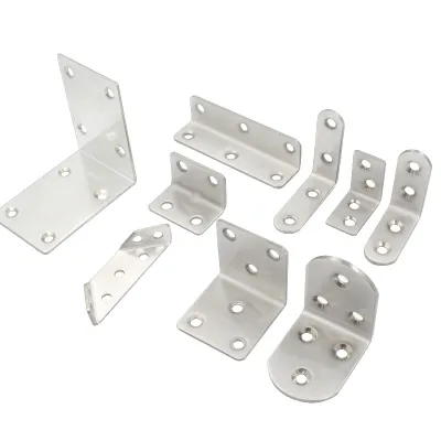 Thickened Stainless 90 Degree Right Angle Fixed Bracket L-Shaped Corner Furniture Connector Shelf Brackets