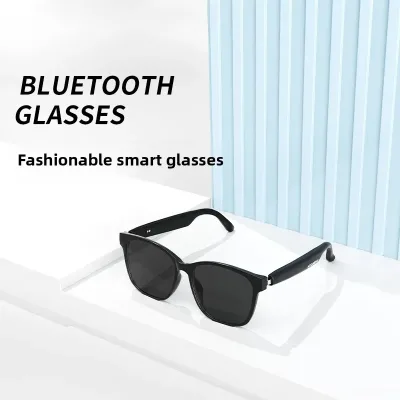 HY-C8 Smart Glasses  5.4 Sunglasses Headset Built-in Mic, Outdoor Sport, AI Translation, IOS/Android Compatible Glass