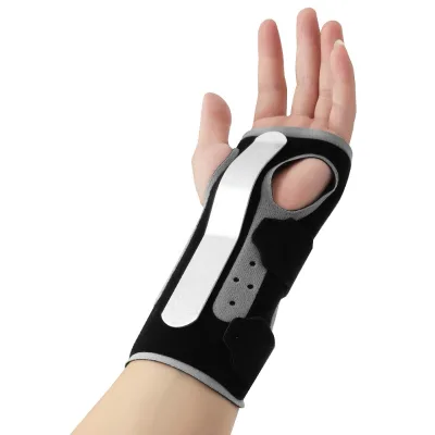 Breathable Medical Arthritis Wrist Brace Night Sleep Stabilizer Fracture Steel Hand Palm Wrist Support Splint Carpel Tunnel