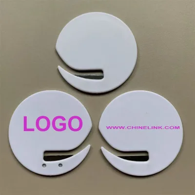 Custom Gift Mini Safety Cutter Round Shape with Guiding Tip No Damage Mattress Packaging Remover