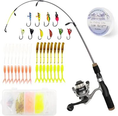 Best Value Ice Fishing Rod and Reel Combo (B02)