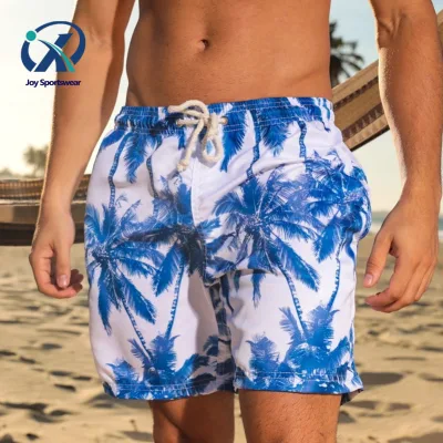 Moisture Wicking Mens Beach Pants With Compression Liner Adjustable Drawstring All Over Print Quick Dry Waterproof Swimwear