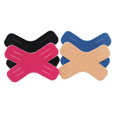 Very Strong Adhesive Sports Tape X Shaped Elastic Sports Weightlifting Tape Kinesiology Tape for Muscle Support