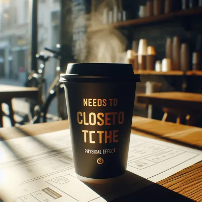 8oz 12oz 16oz Disposable Double Wall Gold Foil Stamping Custom Logo All Black Hot Coffee Paper Cup With Ps Lid