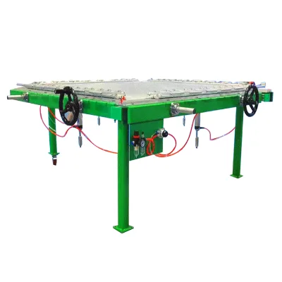 Automatic Home Use Silk Screen Frame Tighten Machine New Used Condition Manual Grade Core Motor Screen Post-Press Equipment