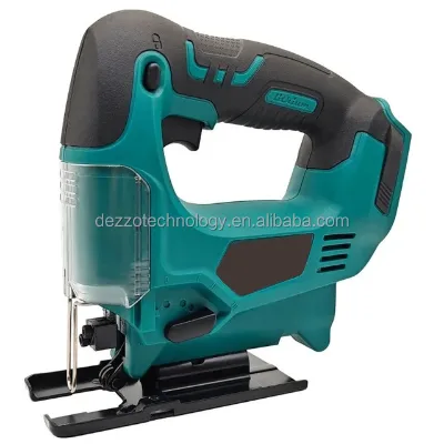 500W Portable Cordless Lithium Battery Rechargeable Metal Jig Saw Multifunction Curved Cutting Tool for 18V Makitay Battery