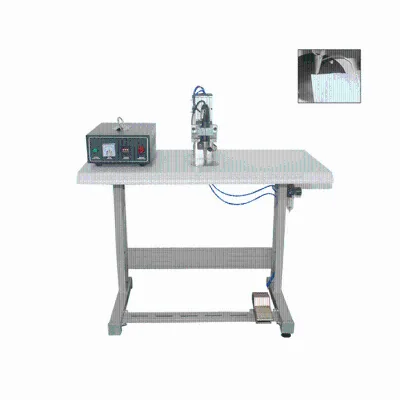 Portable Ultrasonic Mask Ear Loop Spot Welding Machine Disposable Medical Mask Spot Welding Machine