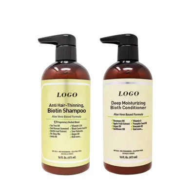 Factory Price Organic Anti Hair Loss Hair Care Kit Straight and Curly Hair Shampoo Deep Nourishing High Quality