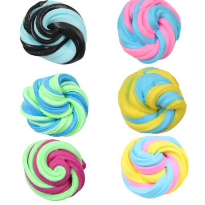 Safety Non-toxic Mini Slime Toys for Kids Yiwu Factory Slime Toys Color Slime