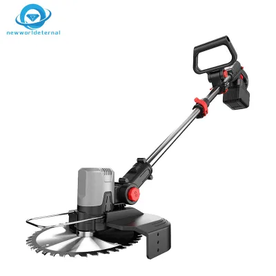 Electric Mower Small Household Handheld Weeding Machine Rechargeable Lawn Pruning Lithium Battery Grass Trimmer Agricultural