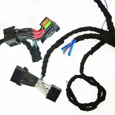 Auto Obd Cable Harness Assembly Connector Stereo Car Audio Automotive Harness Radio Wiring Harness