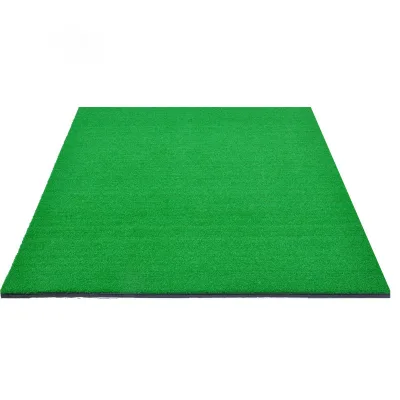 Hight Quality 3D square Golf Practice Mat with Slope Outdoor Driving Mat
