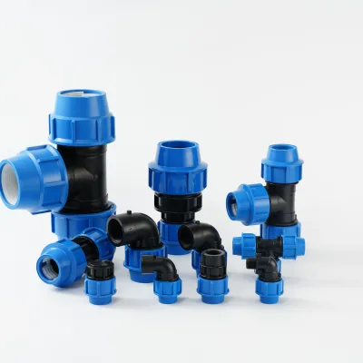 Tee Fittings with Internal Thread Connector Factory for High Quality Compression Fittings for Agricultural Irrigation Systems