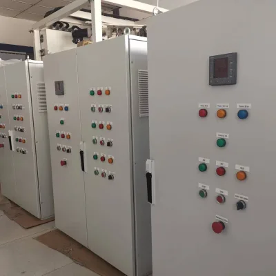 Plc Control Cabinet Electric Motor Control Panel 440v Plc Low Voltage Electrical Motor Control Cabinet