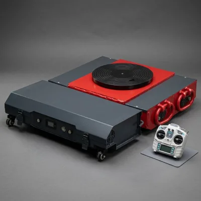 Self Propelled Electric Skate Tank 30T 50T 48V Lithium Battery 750W Motor Factory Warehouse OEM Supply