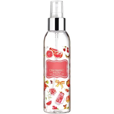 Factory OEM Wholesale Long-lasting 145ml Women Grapefruit Perfume Body Spray Fragrance Moisturizing and Nourishing Body Mist