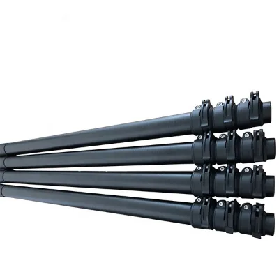 25/30/40FT Telescopic Window Cleaning Pole Kit | Heavy Duty Water Brush for High-Rise Glass & Solar Panel Cleaning