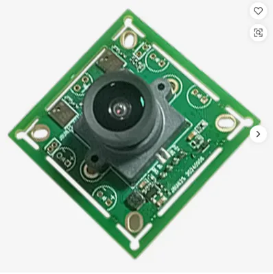 Support LED 4K HD CMOS IMX415 100 Degree USB 2.0 Camera Module With Digital Mic 30FPS MJPEG, YUY2