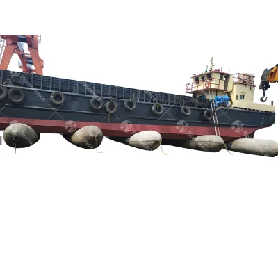 Florescence Ship Launching Airbag Floating Dock Inflatable Pontoons