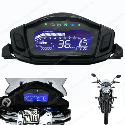 OEM/ODM Services Available  Motorbike Speedo Digital Motorcycle Odometer for Cobra 200