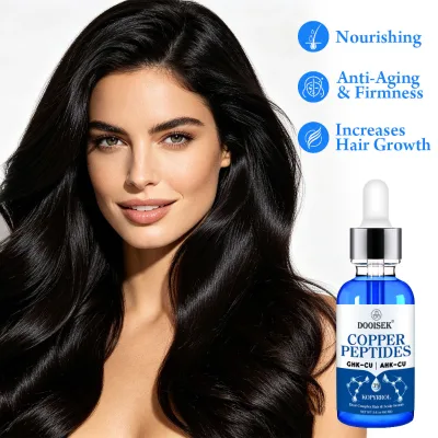 Copper Peptide GHK-Cu 5% Kopyrrol Serum Multi-Use Face & Scalp Treatment Anti-Wrinkle Firming Hair Growth Serum Booster