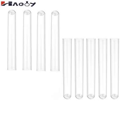 Medical Consumables Test Tube 12*100mm Round Bottom Plastic for Tube Sample Test Tubes with Push Cap