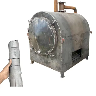 Carbonization Horizontal Biomass Carbonization Furnace Four Carbonization De Coques De Palme Four Carbonisation De Noix Coco