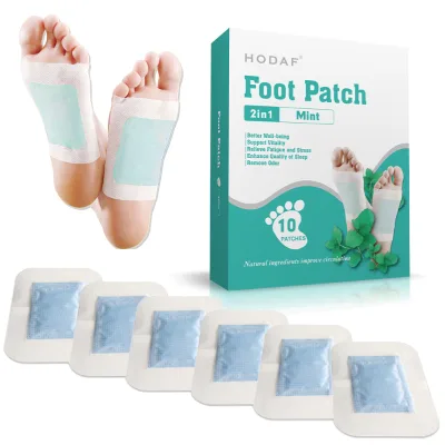 Custom Made Detox Stickers for Feet - Remove Body Toxins Overnight, Branding Design Service