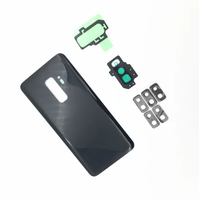 For S7 Glass Housing Battery Back Cover Rear Door for Samsung S10 Plus/S9 Plus/s6 Edge Battery Cover With 3M Sticker Glue