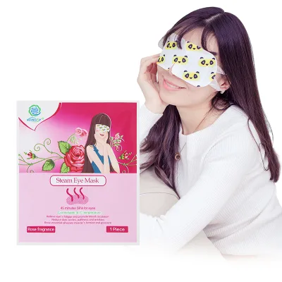 OEM Factory Supply Reliving Eye Fatigue Dark Circles and Wrinkes Self Steam Spa Eye Mask