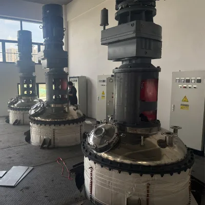 Reaction Tank Heater and Mixer Stainless Steel Tank Adhesive Reactor
