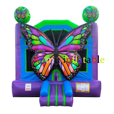 2026 New Model Children's Favorite Inflatable butterfly Castle and Inflatable House, with Customizable Size