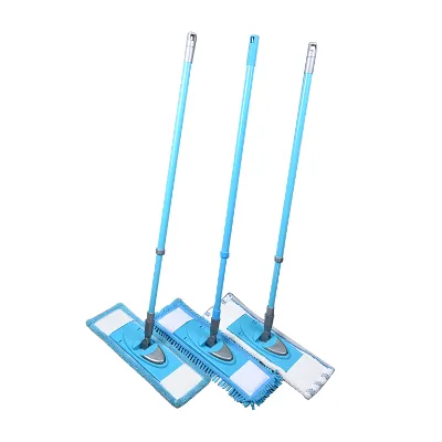 Floor Hands Free Rubber Dust Mop Floor Cleaner Mop for Sale