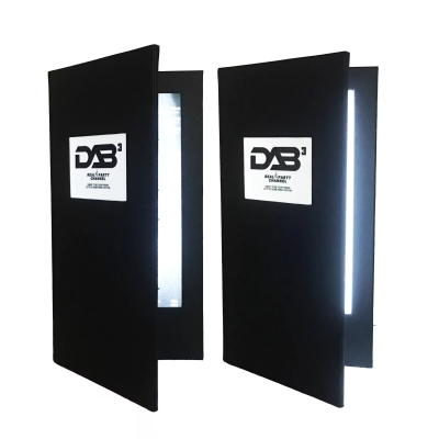 Tianlang Menu Dual Panel for Food, Beverage, Wine, Illuminated Menu