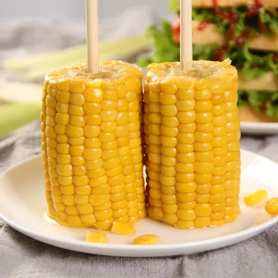 Canned Sweet Corn Snacks Brined Preservation Process in Vacuum Bag