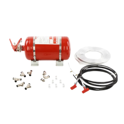 Empty Automatic Fire Extinguisher Racing
