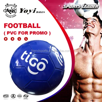 Official Size 5 Custom TIGO logo Cheap Soccer Ball for Advertising Gift Promotion
