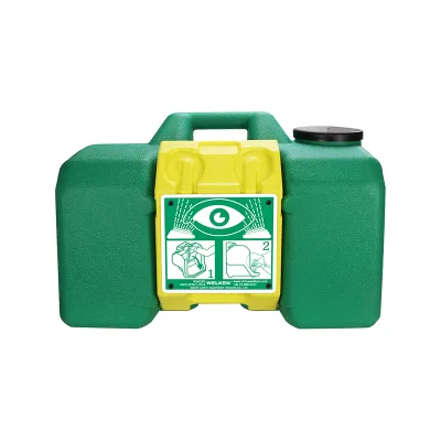 Portable Gravity Fed Emergency Shower and Eyewash Station 8gallon 16gallon Wall Mounted