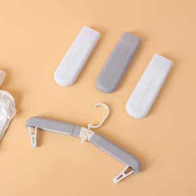 Travel Folding Hanger Portable Extendable Clothes Rack Non-slip Storage Telescopic Hanger Fragrance Sachet Modern Minimalist