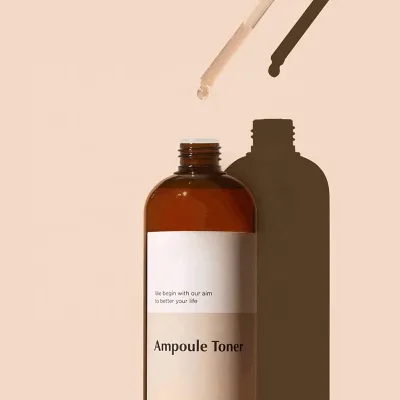 Glycolic Acid 8% Toner Facial Toning Solution Hydrating Anti-Aging Exfoliating Face Toner with AHA, Aloe Vera, Rosemary Extract