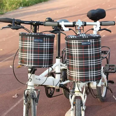 Detachable Bike Basket, Multi-Purpose Bicycle Handlebar Basket for Shopping, Commuter, Camping and Outdoor