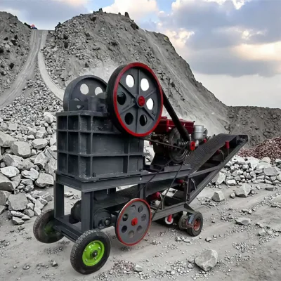 Factory Direct Ore Gravel Concrete Crusher Belt Conveyor Jaw Crusher