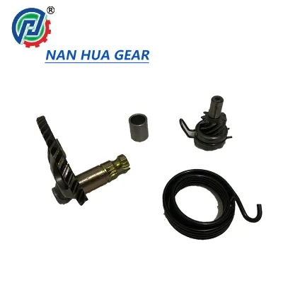831458+83537 KICK SHAFT+PINION+SPRING 9TEJE PEDAL ARRANQUE PARA MODELOS 50-80-100cc 2T-4T for PIAGGIO-VESPA-GILERA-DERBI-APRILIA