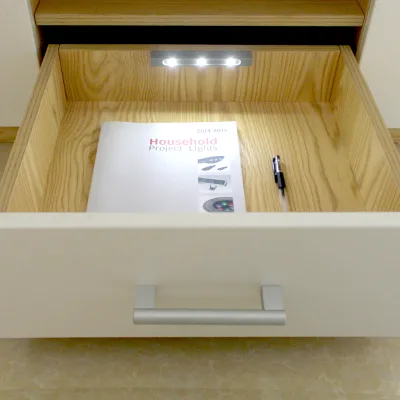 ABS LED Sensor Lights with Shake Motion for Cabinet Closet or Drawer Lamp Use