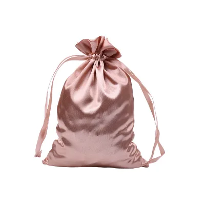 Satin Silk Drawstring Pouch Adjustable Microfiber Toy Organizer Bags Gift Bag for Men Women